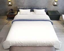 Bluemoon Homes Duvet Cover High Series Oversized 100 Egyptian Cotton 2 Pc Set