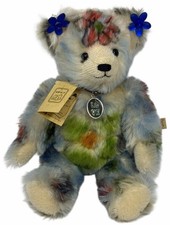 W TAG Vintage Grisly Teddy Bear PIA PUNK Mohair Made in Germany Limited Ed /333