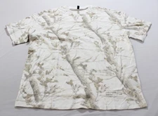 Comfrt Unisex Adult Oversized Short Sleeve Camo Tee AP2 White Oak Large