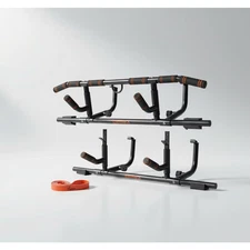 2025 Upgrade Folding Handle Doorway Pull up Bar, 440Lb Capacity Multi-Grip Home 