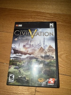 Sid Meier's Civilization V - PC Case, Poster, Key, Book And Working Game