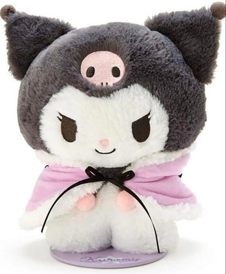Kuromi Plüsch Magnet Puppe Pitatto Friends L Größe Limitiert Sanrio Stofftier...