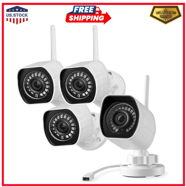 Zmodo 1080P Full HD Outdoor Wireless Security Camera System,