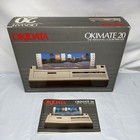 Drukarka kolorowa Okidata Okimate 20 1985 Model # EN3211 Powers On z oryginalnym pudełkiem 