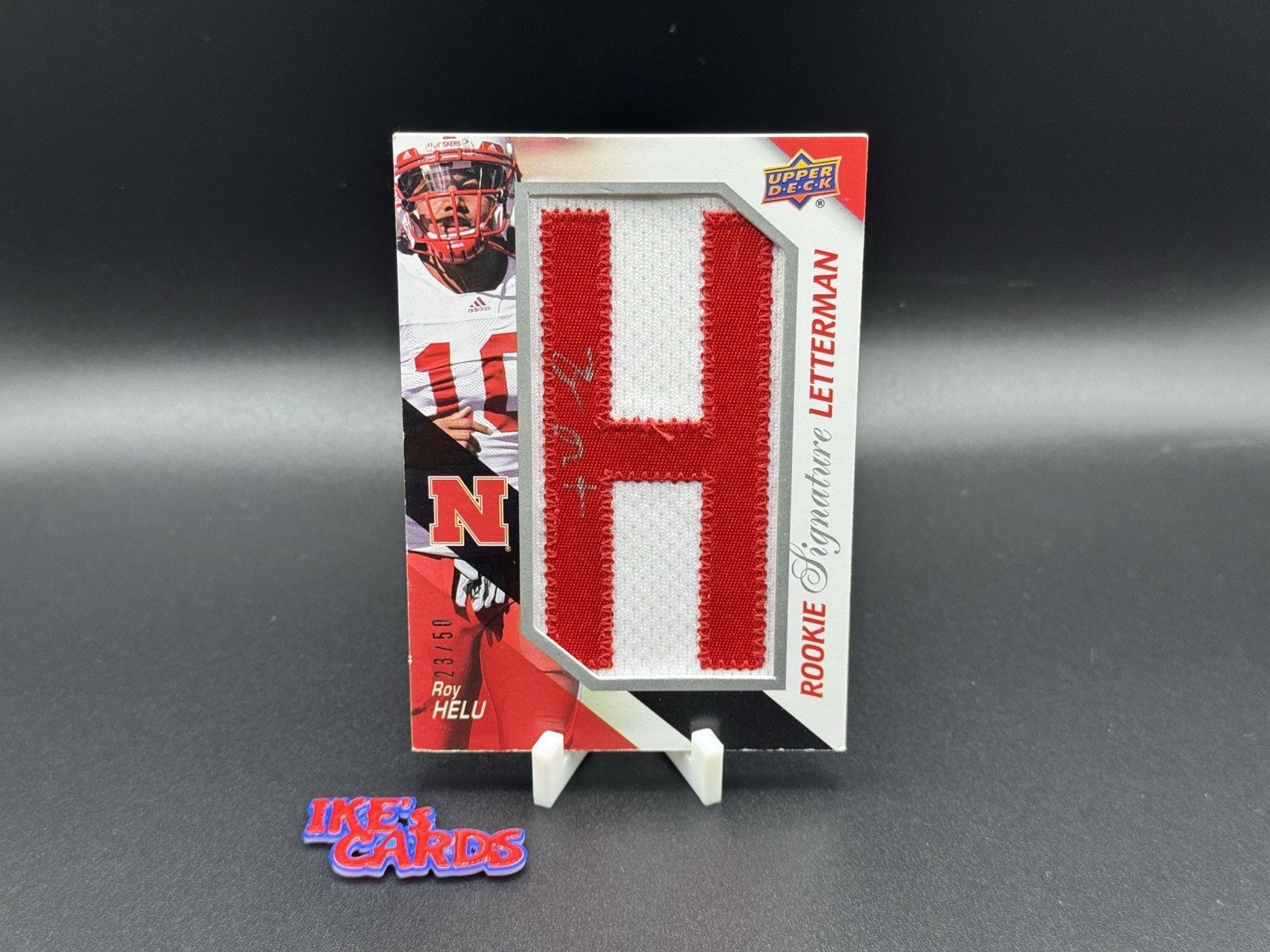 Roy Helu Upper Deck Rookie Letterman Autograph #RSLRH Base