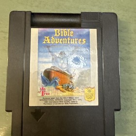 Bible Adventures, NES Nintendo, Cartridge, Instructions & Box