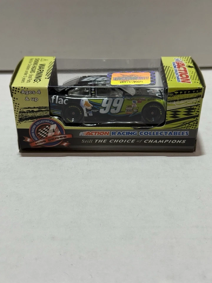 Raro 1/64 Acción en caja NASCAR Diecast 2009 Carl Edwards #99 Aflac “Pato” Nuevo en caja Foto 2 de 4