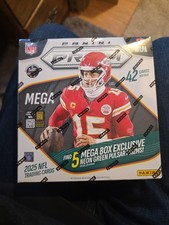 2025 Panini PRIZM NFL Football Mega Box Factory Sealed 