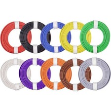 Donau Elektronik 125-MIX Cable for wiring 1 x 0.25 mm  multicolor 1 KIT