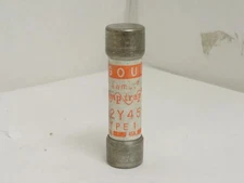 180711 Old-Stock; Gould A2Y45 Current Limiting; Ferrule Fuse 45A; 250VAC/500VDC