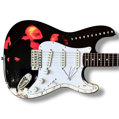 SOUNDGARDEN Signed Guitar Lot Of 4 HOLY GRAIL COLLECTION PSA JSA