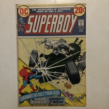 Vintage DC Comics: Superboy Starring the Legion of Super-Heroes. Comic 209 1975