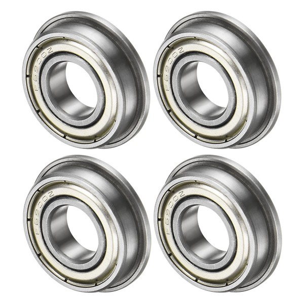 FüR F6900ZZ Kugellager 10X22X6Mm, 4Er Pack Metall Dichtung Chromstahl-image