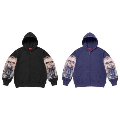Supreme Michael Jackson Dangerous Zip Up Hooded Sweatshirt | eBay
