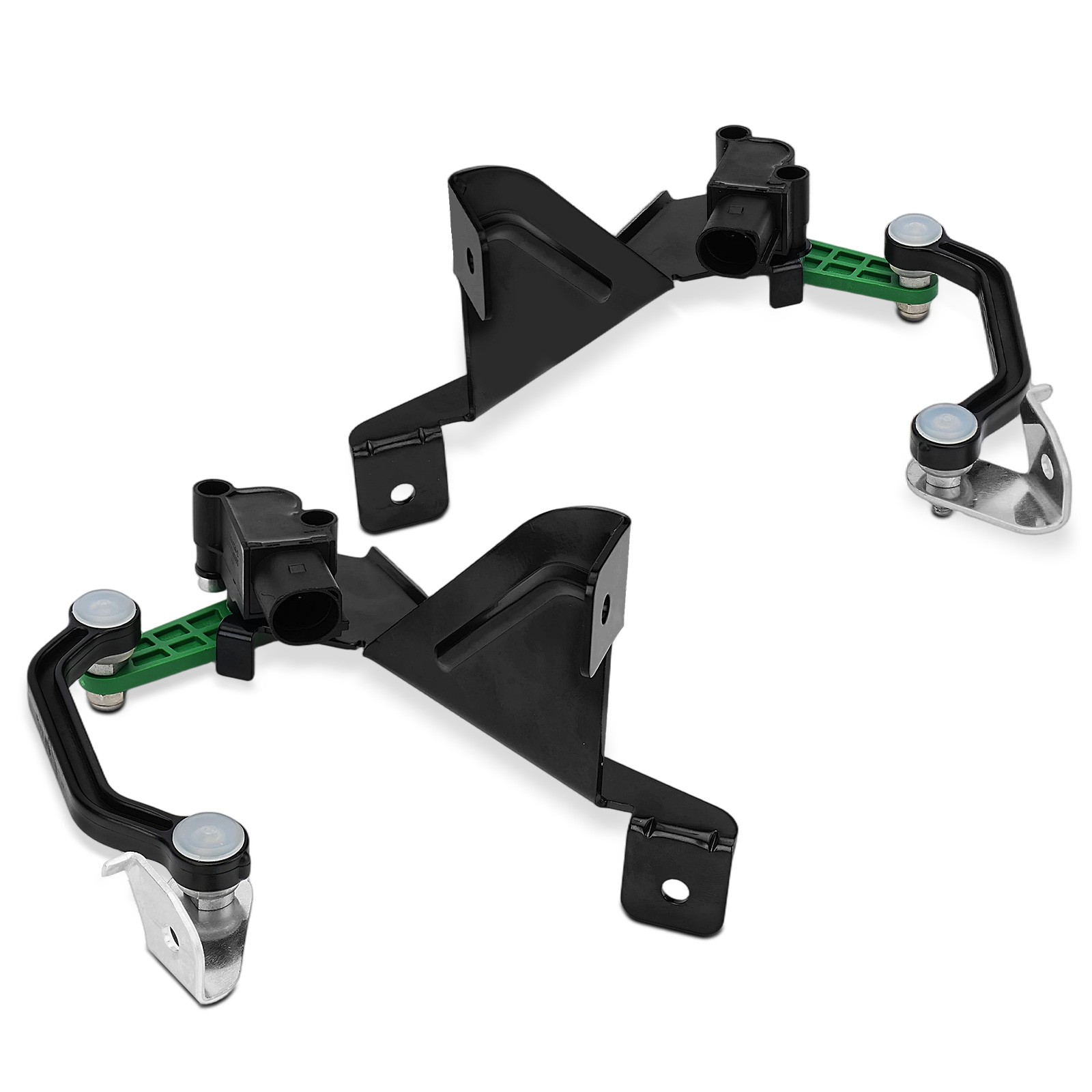 2Pcs Rear Left & Right Height Level Sensor Assy for Audi R8 2008-2012 2014 2015