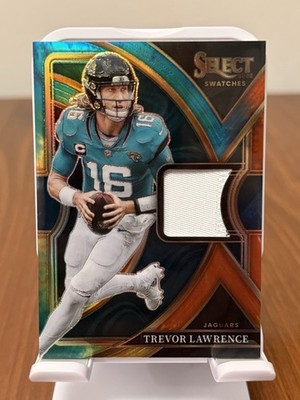 2022 Select Trevor Lawrence Select #SS-18 Swatches # TIE DYE 16/25 Jersey #