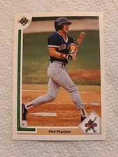 1990 Upper Deck Phil Plantier #2 Star Rookie Boston Red Sox Baseball Card. rookie card picture