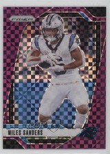 2024 Panini Prizm Purple Power Prizm 17/49 Miles Sanders #38 6q5