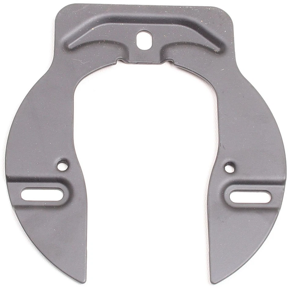 Fahrrad Rahmenschloss Adapter-Platte AXA verschiedene Anbaumöglichkeiten grau - Bild 1 von 1