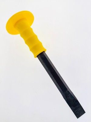 1'' x 12'' Long Flat Cold Chisel with Guard