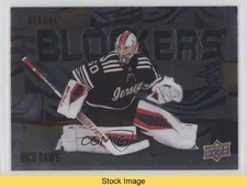 2022-23 Upper Deck Allure Blockers Nicolas Daws Nico Daws #BL-2 READ 1kx2