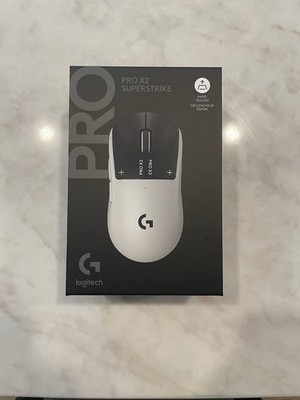 Logitech - PRO X2 SUPERSTRIKE LIGHTSPEED Lightweight Wireless Gaming Mouse