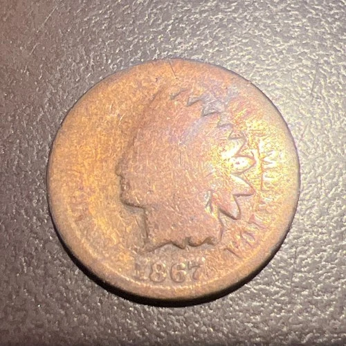 1867 Indian Cent  Good A-384