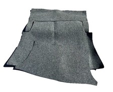 Porsche 914 914-6 70-76 Grey Perlon Felt Front Rear Trunk Spare Carpet Kit