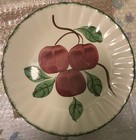 1940s Vintage Lot Of  7 Blue Ridge 9 1/2” Dinner Plates Crab Apple — photo 5