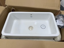Shaws Classic Butler 900 Kitchen Sink, Large Single Bowl Ceramic Sink, 84cm Wide