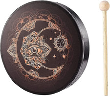 Tamburo Sciamanico, Ocean Drum Con Manico