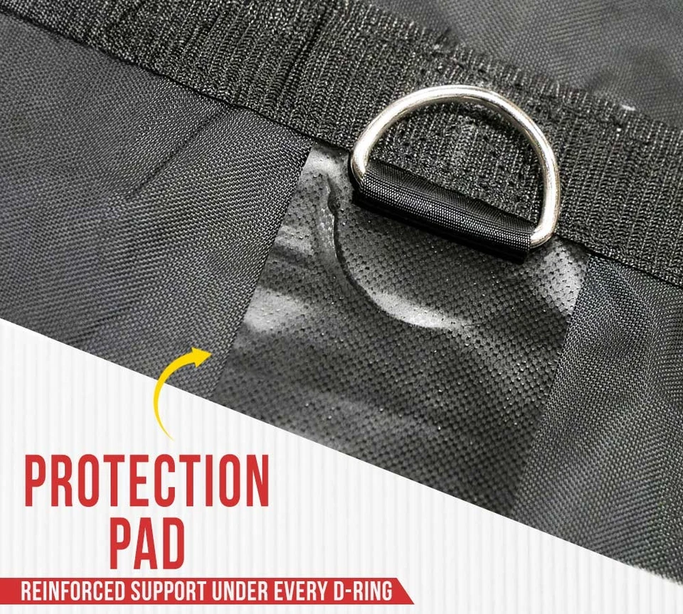 Lona de madera ultraligera de tela para airbag/paracaídas 20 x 27 (6' caída) - negra y... Foto 3 de 4