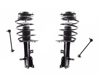 4Pcs Front Left Right Suspension Strut & Springs 172509 172510