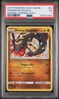 2017 POKEMON SUN & MOON SHINING LEGENDS #56 SHINING RAYQUAZA-HOLO PSA 1
