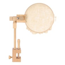 Embroidery Hoop Stand, Adjustable Rotated Beech Wood Cross Stitch Stand