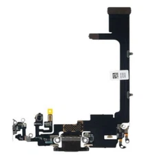 Black OEM Charging Port Dock Mic Flex Replacement For iphone 11Pro Parts aa