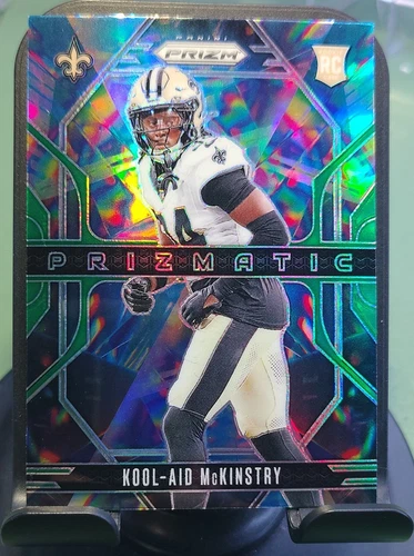 Panini Prizm Prizmatic 2024 Kool-Aid McKinstry #7 Rookie New Orleans Saints FB
