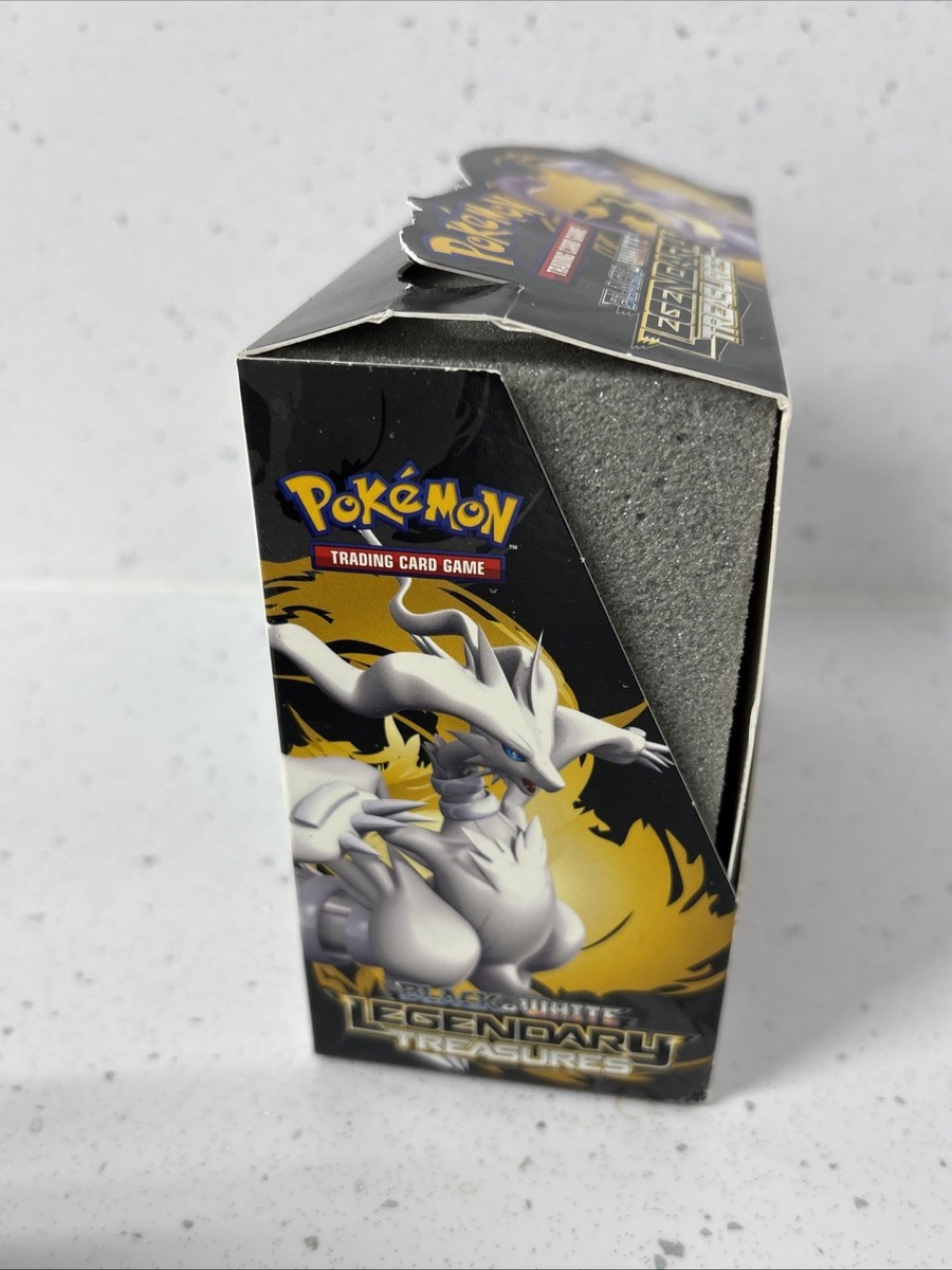2013 Pokemon EMPTY Booster Box BW Legendary Treasures - DISPLAY