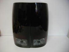 Recon 264189rbk Dark Red Smoked Led Tail Lights Gmc Sierra 2007.5 Thru 2014