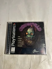 Oddworld Abe's Oddysee PS1 PlayStation 1 Black Label + Reg Card - Complete CIB