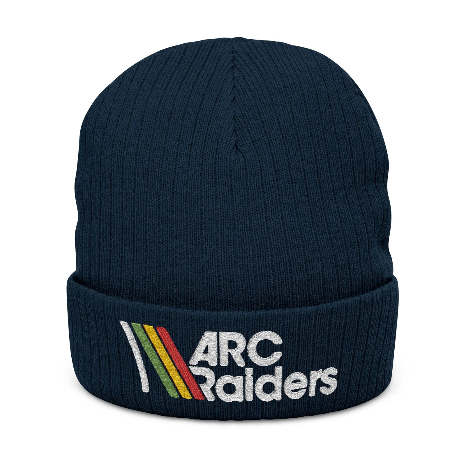ARC Raiders Logo Ribbed Knit Beanie | Raider Streetwear