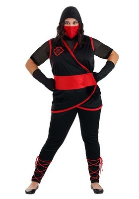 Stealth Ninja Plus Size Costume