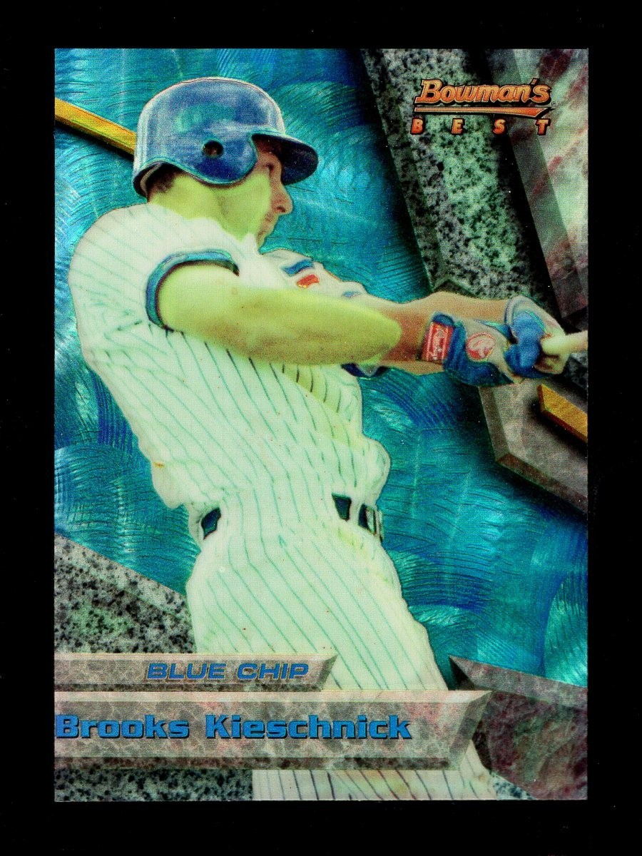 1994 BOWMAN'S BEST REFRACTOR #5 BROOKS KIESCHNICK RC CUBS