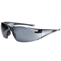 Bolle RUSHPSF Rush Brillengestell schwarze Bügel rauchfarbene kratzfeste/beschlagfarbene Gläser