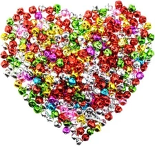 400 Assorted Jingle Bells For Christmas Crafts Decorations And Diy Projects