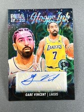GABE VINCENT 2023-24 NBA HOOPS PREMIUM STOCK INK AUTOGRAPH AUTO GREEN SCOPE 5/8