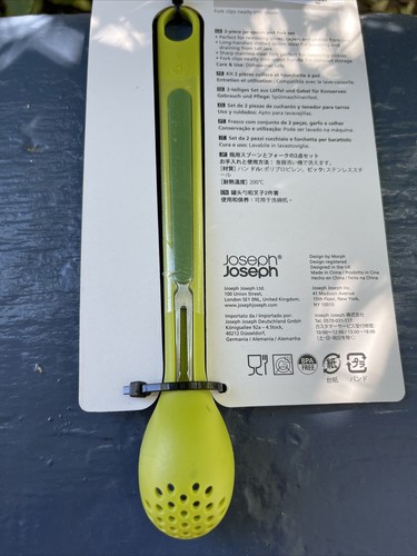 Joseph Joseph ~ 2-Piece Jar Spoon & Fork ~ Set with Scoop and Pick - Picture 5 of 5