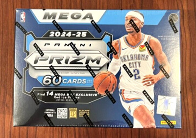 2024-25 Panini Prizm Basketball Mega Box NBA Trading Cards