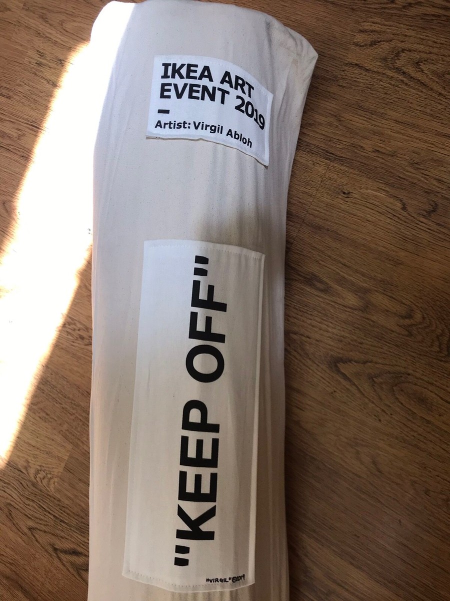 virgil IKEA ART EVENT 2019 KEEP OFF ラグ Virgil Abloh - IKEA Art Event 2019 “Keep Off” Rug 200x300cm