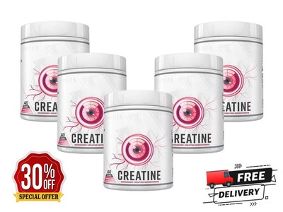 BulkSupplements Creatine Monohydrate (Micronized) Powder 300g - 1-5PACK